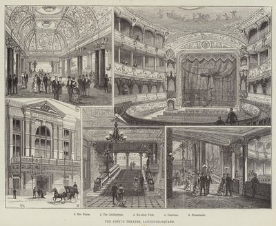 The Empire Theatre, Leicester-Square by Frank Watkins